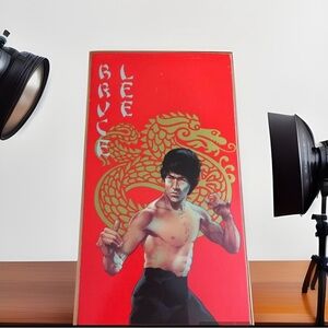 4 Bruce Lee VHS Box Set Collection Four Martial Arts Classics Fox CBS Red Box